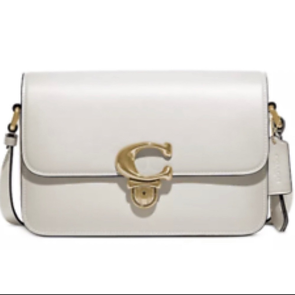 Coach Studio Glovetanned leather shoulder bag. NWT